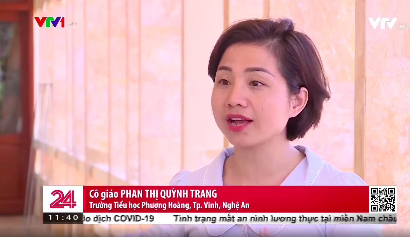 Cô Phan Thị Quỳnh Trang, Trường Tiểu học Phượng Hoàng, TP Vinh, Nghệ An: "Hồi hộp giống như học sinh lớp 1 vào gặp gỡ trực tiếp với cô đây thì mình cảm giác là giúp mình sinh động hơn về phương pháp và giúp các em học sinh được  tiếp cận gần gũi hơn, hào hứng hơn với bộ môn  âm nhạc".