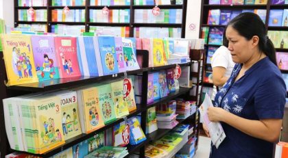 NXB Giáo dục Việt Nam công bố bảng giá sách giáo khoa phục vụ năm học 2022 - 2023